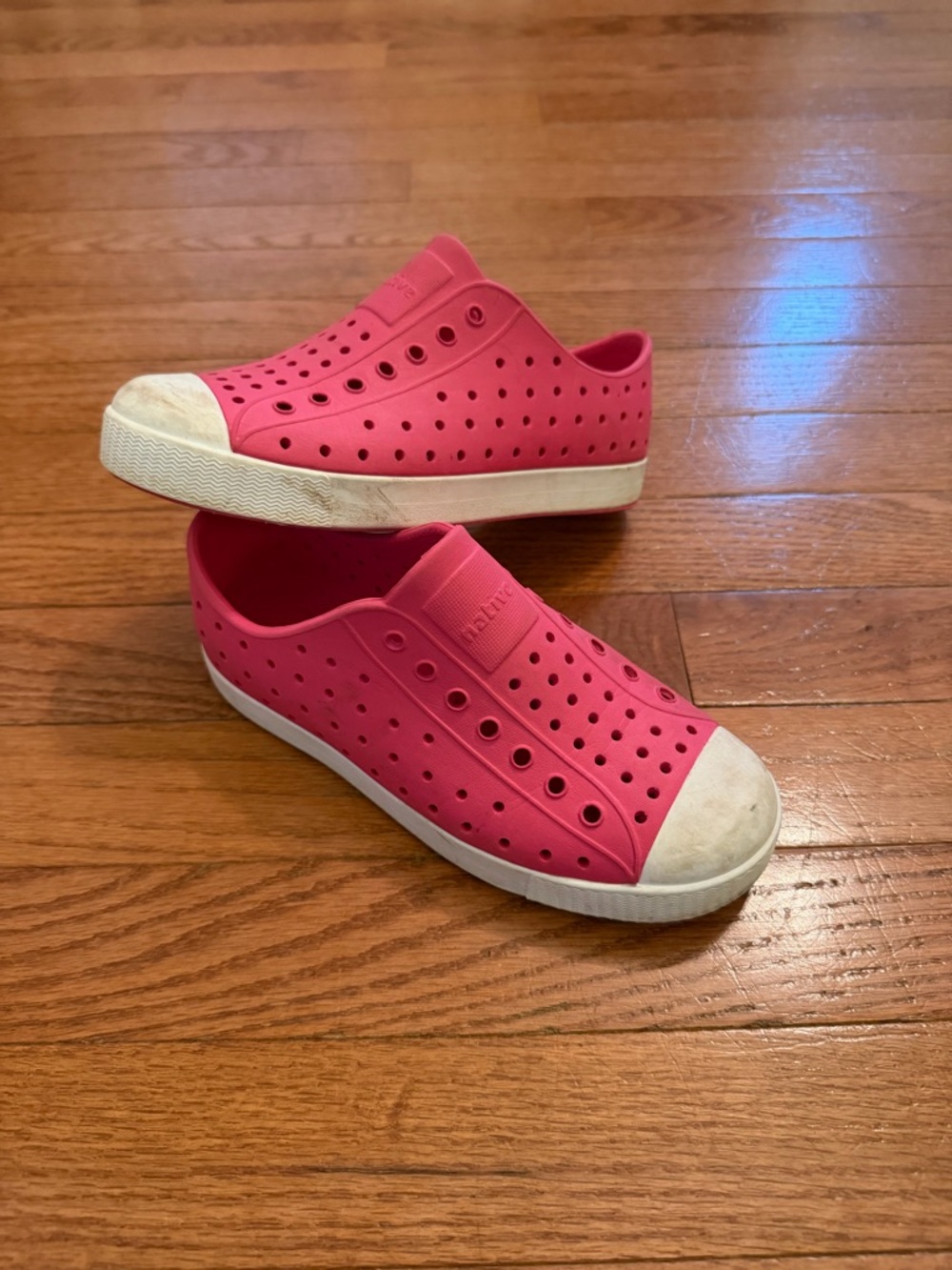 Native Pink Slip On Shoes Size J1
